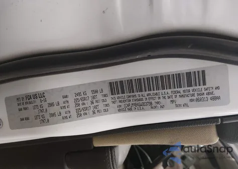 2016 Jeep Cherokee Sport из США, поврежденный, VIN 1C4PJMAB4GW353738